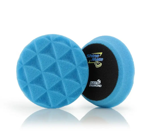 ShineMate Blue Foam Pad 3" - Medium (4" Face)