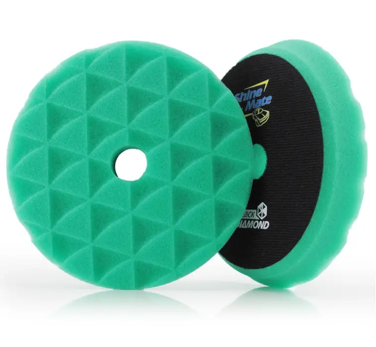 ShineMate Green Foam Pad 6" - Super Heavy (7" Face)