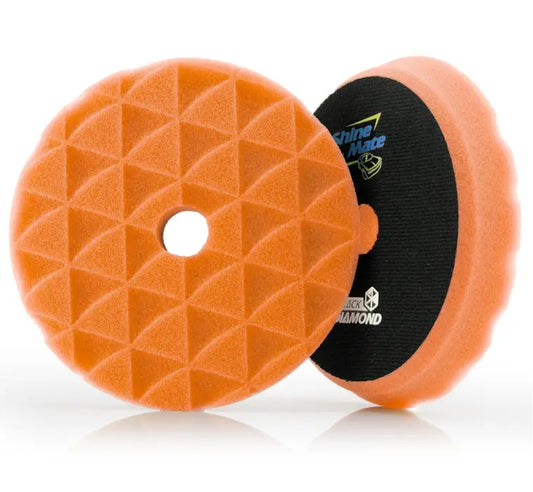 ShineMate Orange Foam Pad 5" - Light (6" Face)