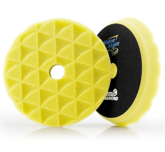 ShineMate Yellow Foam Pad 5" - Heavy (6" Face)
