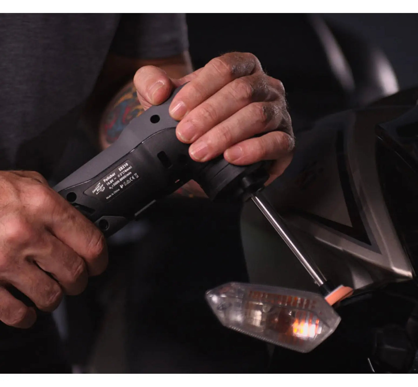 Shinemate EB210 Mini Polisher Kit Multi-Function Cordless